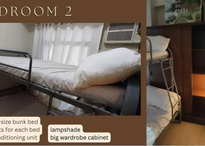 2-br Cozy 200mbpsfiberwifi/netflix/pool/wfh Apartment *