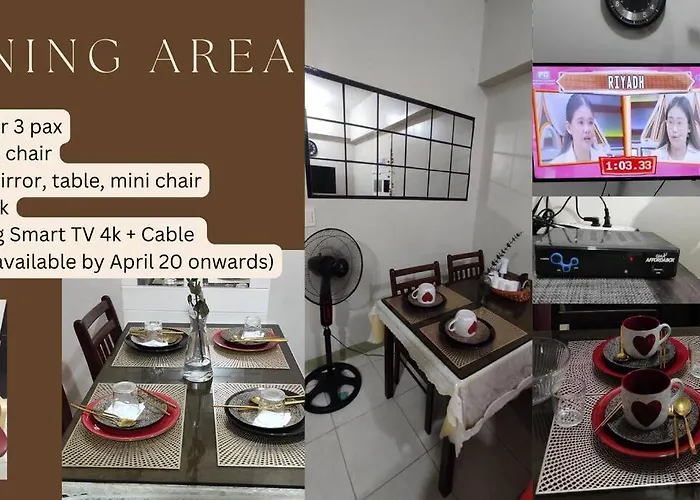 Apartment 2-br Cozy 200mbpsfiberwifi/netflix/pool/wfh