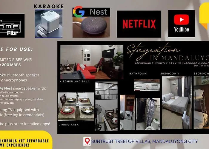 2-br Cozy 200mbpsfiberwifi/netflix/pool/wfh Apartment *